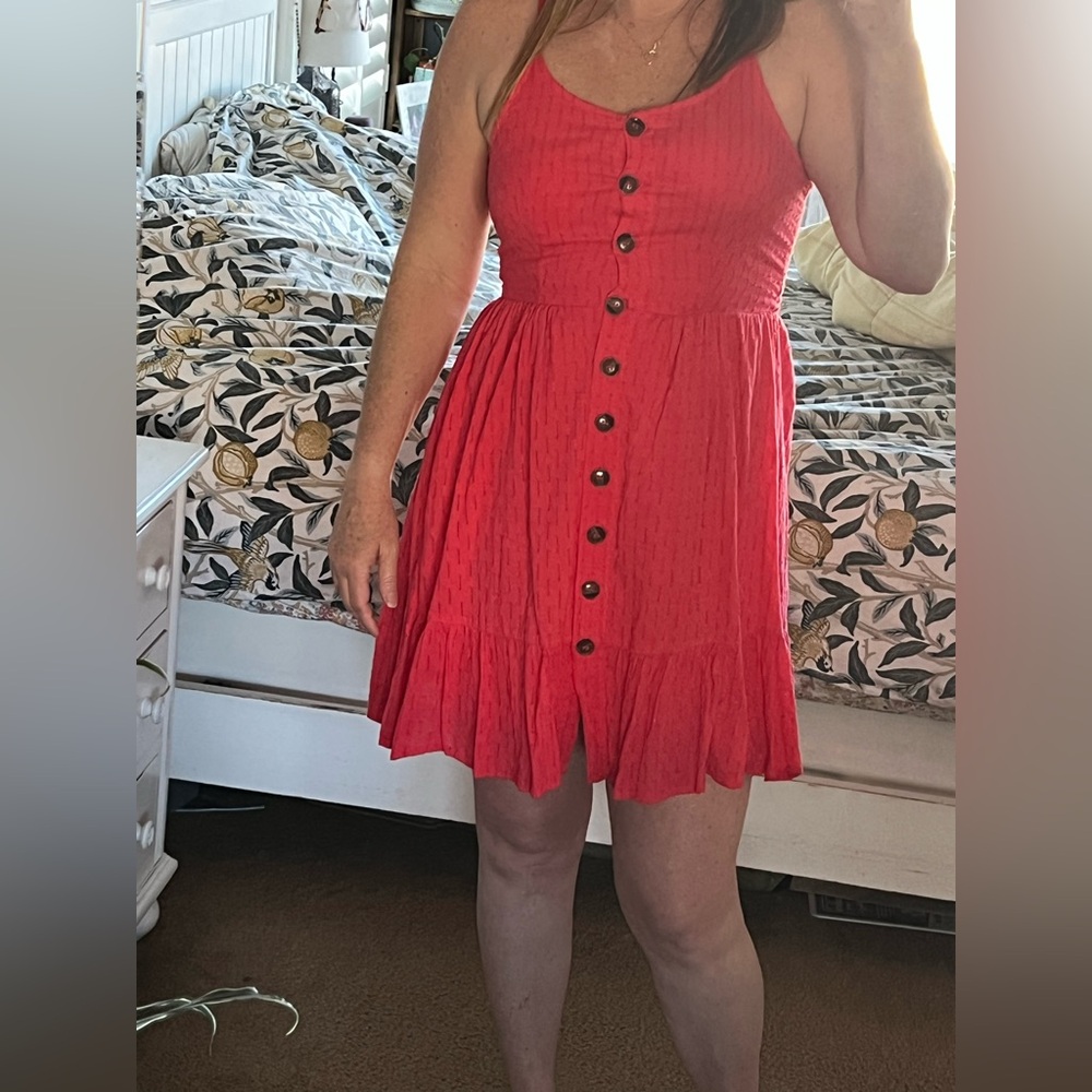 Japna Pink Sleeveless Sundress Mini
